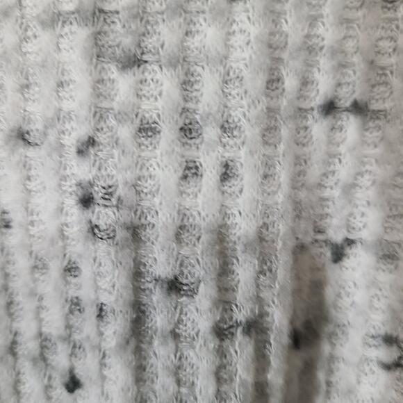 Women's Lane Bryant LS‎ Waffle Knit Cowl Neck Drawstring Hi Lo Tunic 2X 18 20 - Picture 5 of 5